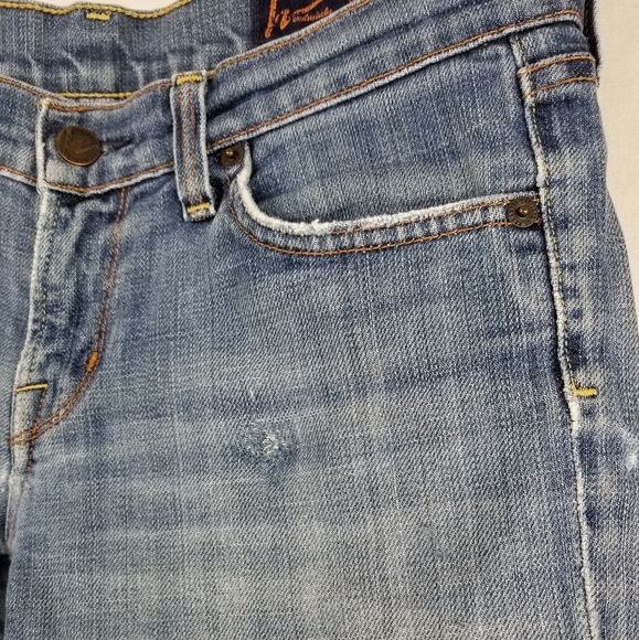 Citizens Of Humanity Boho Distressed Jean Shorts - Picture 4 of 11